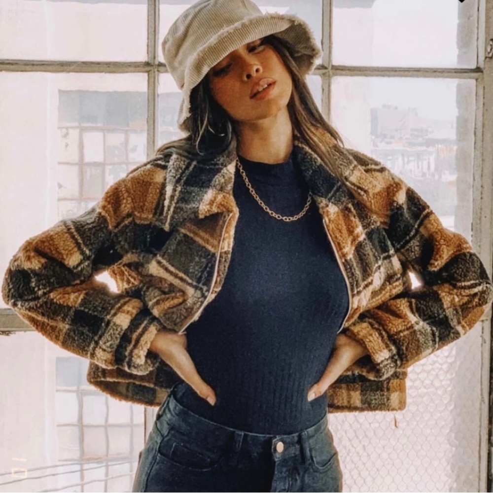 Princess Polly Plaid Jacket